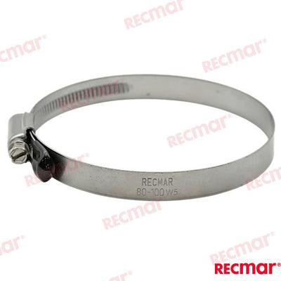 Abrazadera Inox 80-100 W5 (10) Recmar