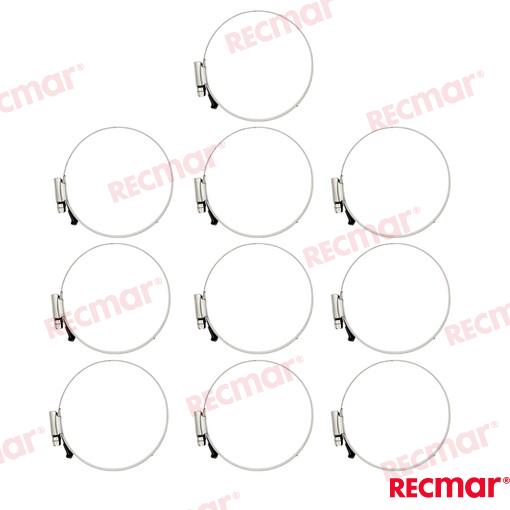Abrazadera Inox 80-100 W5 (10) Recmar