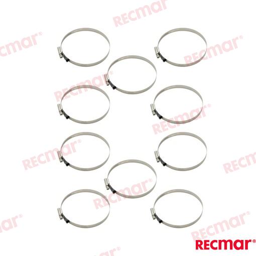 Abrazadera Inox 100-120 W5 (10) Recmar