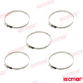 Abrazadera Inox 130-150 W5 (5) Recmar