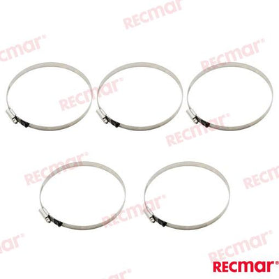 Abrazadera Inox 140-160 W5 (5) Recmar