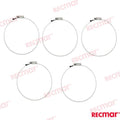Abrazadera Inox 140-160 W5 (5) Recmar