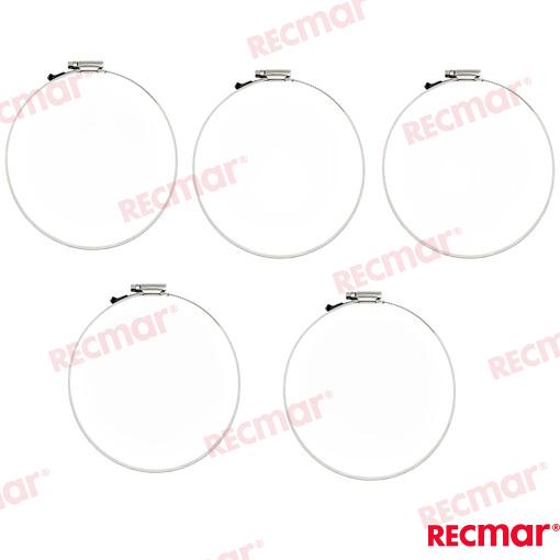 Abrazadera Inox 150-170 W5 (5) Recmar
