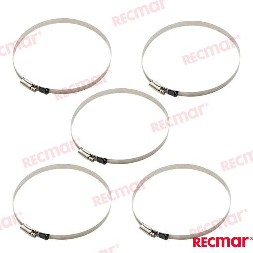 Abrazadera Inox 160-180 W5 (5) Recmar