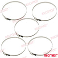 Abrazadera Inox 170-190 W5 (5) Recmar