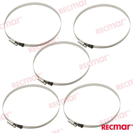 Abrazadera Inox 170-190 W5 (5) Recmar