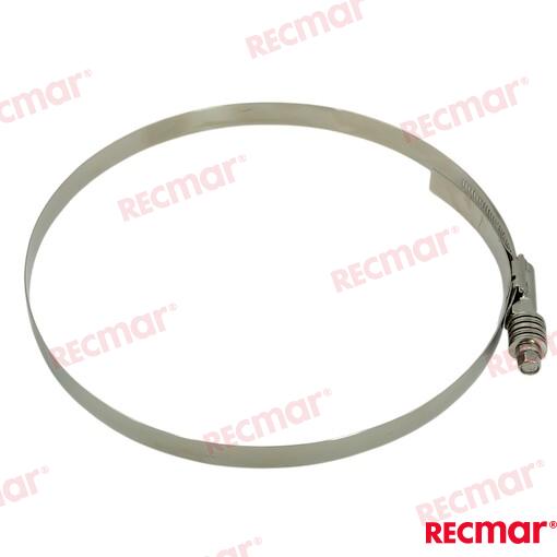 Abrazadera Inox W4 159-180 15,8mm Recmar