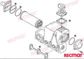 Kit De Juntas Enfriadores Recmar (Ref. REC3JHWC)