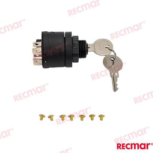 Llave Arranque 7T-4POS Recmar (Ref. REC41040)