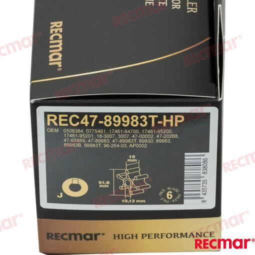 Impulsor 47-89983 OMC (Ref. REC47-89983T-HP)