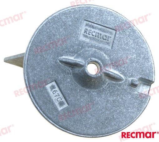 Anodo Yamaha Trimtab 25-60HP (zn)