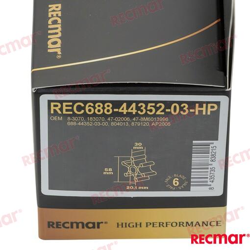 Impulsor 688-44352 Yamaha (Ref. REC688-44352-03-HP)