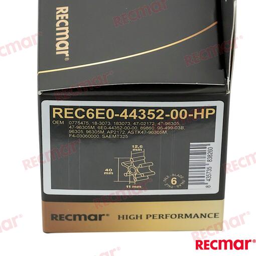 Impulsor 47-96305 Yamaha (Ref. REC6E0-44352-00-HP)