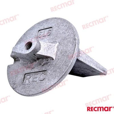 Anodo Yamaha Trimtab 150-200HP (zn) (Ref. REC6K1-45371-00)
