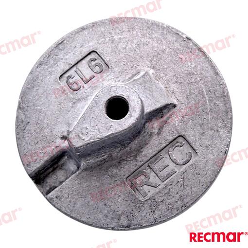Anodo Yamaha Trimtab 150-200HP (zn) (Ref. REC6K1-45371-00)