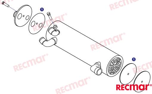 Kit De Juntas Enfriadores Recmar (Ref. REC6LPWC)