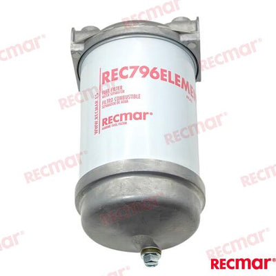 Filtro Decantador Diesel Cubeta De Alumi Recmar (Ref. REC796A)