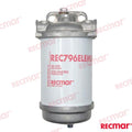 Filtro Decantador Diesel Cubeta De Alumi Recmar (Ref. REC796A)