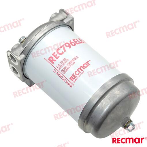 Filtro Decantador Diesel Cubeta De Alumi Recmar (Ref. REC796A)