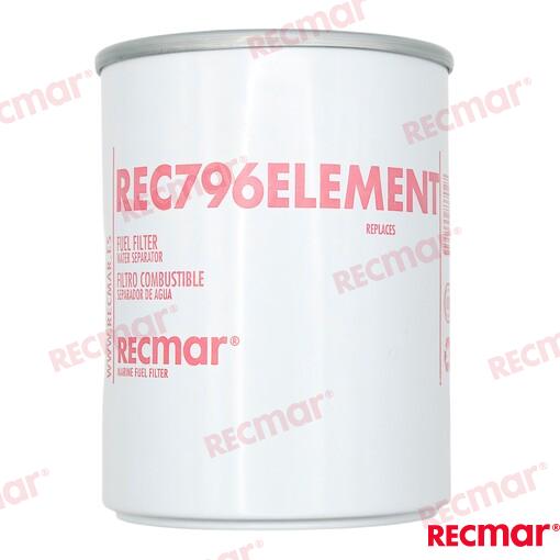 Elemento Filtro De Combustible Recmar