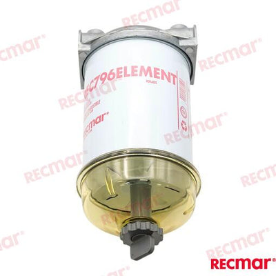Filtro Decantador Diesel Con Cubeta De C Recmar (Ref. REC796G)