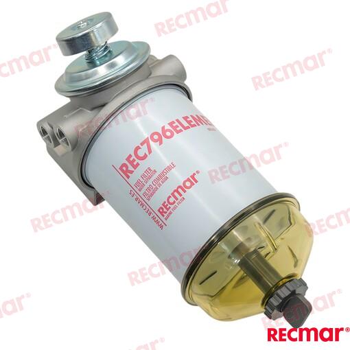 Filtro Decantador Diesel Con Cubeta De C Recmar (Ref. REC796GPUMP)