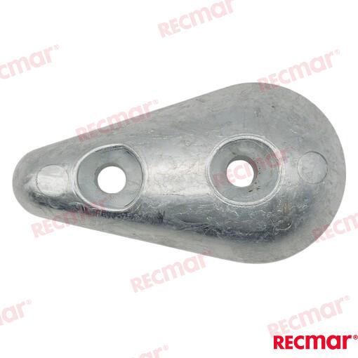 Placa Oval 85mm (zn) Recmar