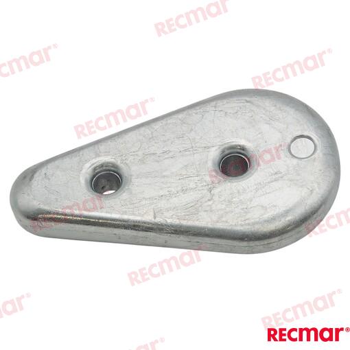 Placa Oval 85mm (zn) Recmar