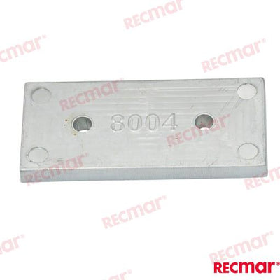Placa 100mm (zn) Recmar
