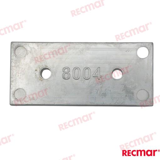 Placa 100mm (zn) Recmar
