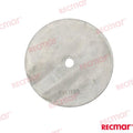 Placa Redonda 100mmX21mm (zn) Recmar