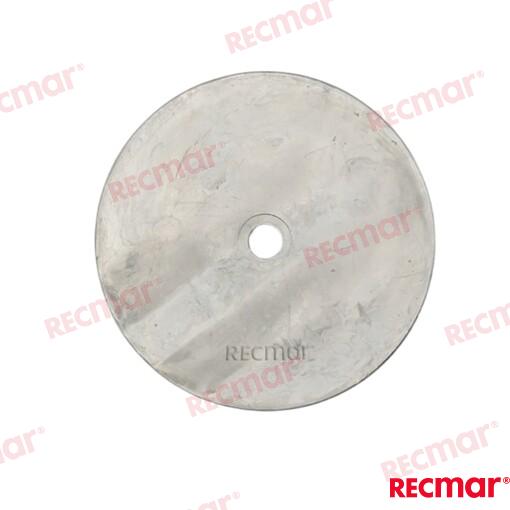 Placa Redonda 100mmX20mm (zn) Recmar