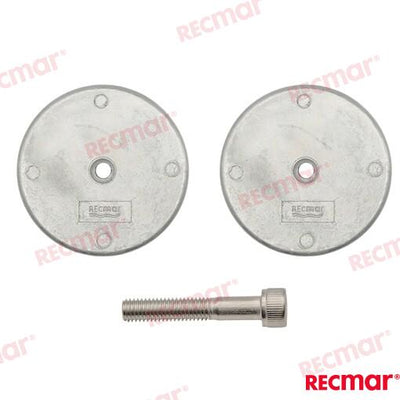 Kit Anodos Plataforma 100mm (zn) Recmar