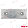 Placa 130mm (zn) Recmar