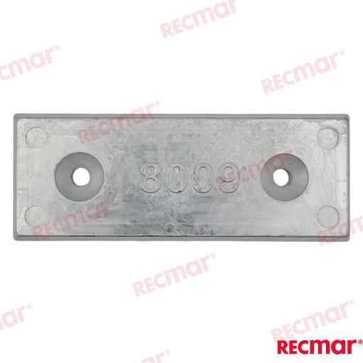 Placa 130mm (zn) Recmar