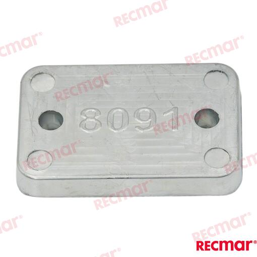 Placa 72X47mm (zn) Recmar