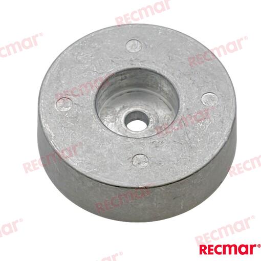 Anodo Disco Popa 125mm (zn) Recmar