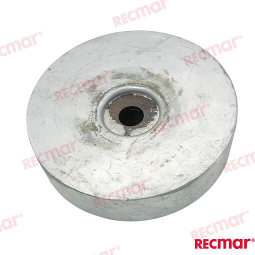 Kit Anodos Disco Popa 120X35mm (zn) Recmar