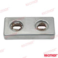 Anodo Placa 151X69mm (zn) Recmar (Ref. REC8106)