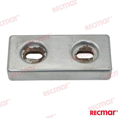 Anodo Placa 151X69mm (zn) Recmar (Ref. REC8106)