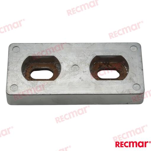 Anodo Placa 151X69mm (zn) Recmar (Ref. REC8106)
