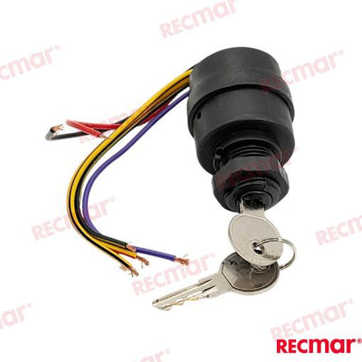 Llave Arranque 6T-3POS OMC (Ref. REC87-88107A5)