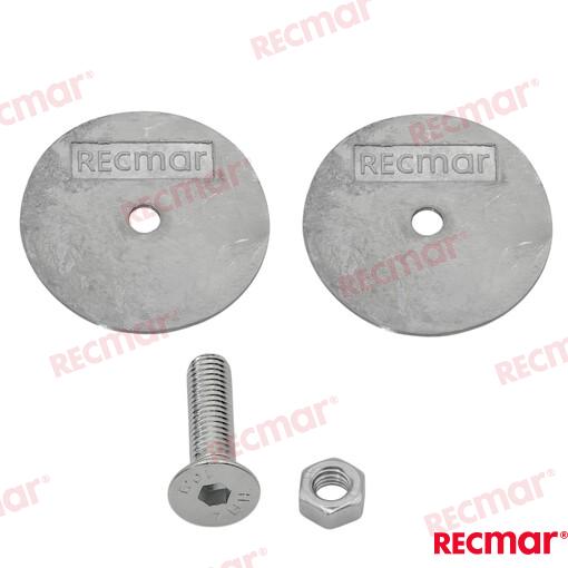 Anodo Timon Par Ø Ø70mm (zn) Recmar