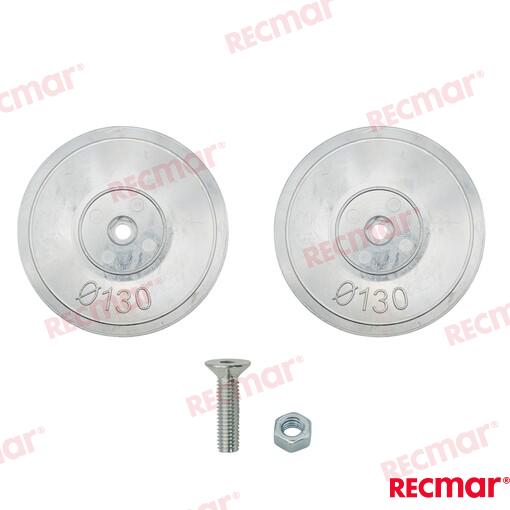 Anodo Timon Par Ø 130mm (al) Recmar