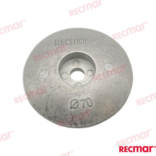 Disco Single Ø70mm (zn) Recmar