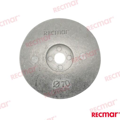 Disco Single Ø70mm (zn) Recmar