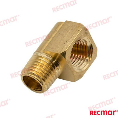 Codo Deposito 1/4" Recmar