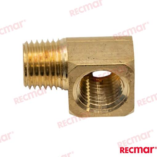 Codo Deposito 1/4" Recmar