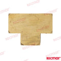 Conector "t" 1/4" Recmar