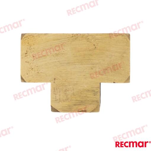Conector "t" 1/4" Recmar